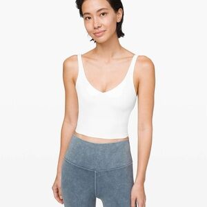 White Lululemon Align Tank Size 6